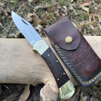 D2 Tool Steel Pocket Folding Knife