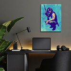 Snake Plissken (12.0"W x 0.13"L x 16.0"H)