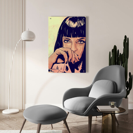 Mia Wallace (12"W x 0.13"L x 16"H)