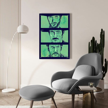 The Good the Bad and the Ugly (12.0"W x 0.13"L x 16.0"H)