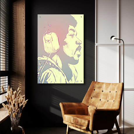 Jimi (12"W x 0.13"L x 16"H)