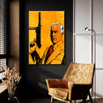 Lee Marvin (12.0"W x 0.13"L x 16.0"H)