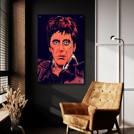 Tony Montana (12.0"W x 0.13"L x 16.0"H)