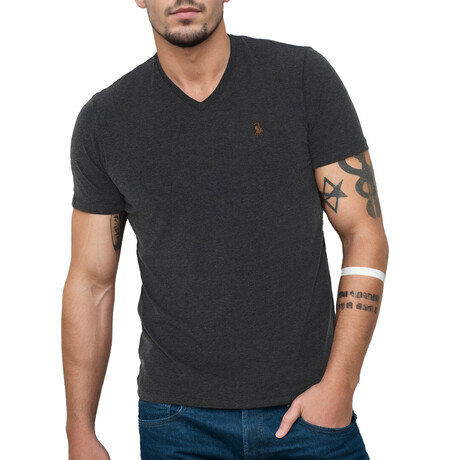 V-Neck T-Shirt // Anthracite (S)