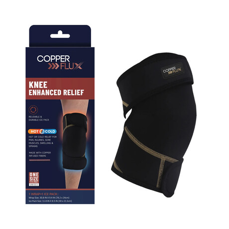 Copper-Infused Knee Enhanced Relief
