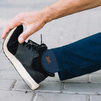 3-Pairs // Copper-Infused Ankle Compression Socks // Multicolor v.2 (Small/Medium)