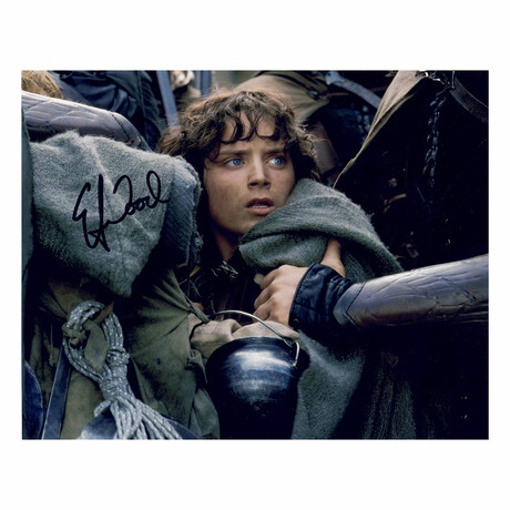 Elijah Wood // Signed Lord of the Rings // Frodo 8x10 Photo