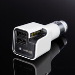 AIR: Ionic Car Air Purifier + Dual USB Charger
