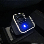AIR: Ionic Car Air Purifier + Dual USB Charger