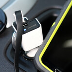 AIR: Ionic Car Air Purifier + Dual USB Charger