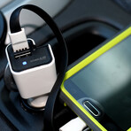 AIR: Ionic Car Air Purifier + Dual USB Charger