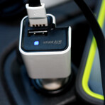 AIR: Ionic Car Air Purifier + Dual USB Charger