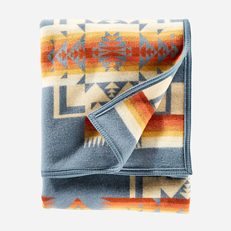 Chief Joseph Twin Blanket // Slate