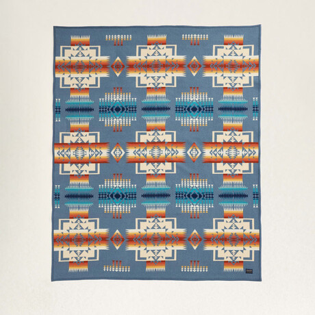 Chief Joseph Blanket // 64 x 80 in // Slate