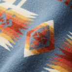 Chief Joseph Blanket // 64 x 80 in // Slate