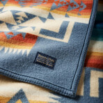Chief Joseph Blanket // 64 x 80 in // Slate