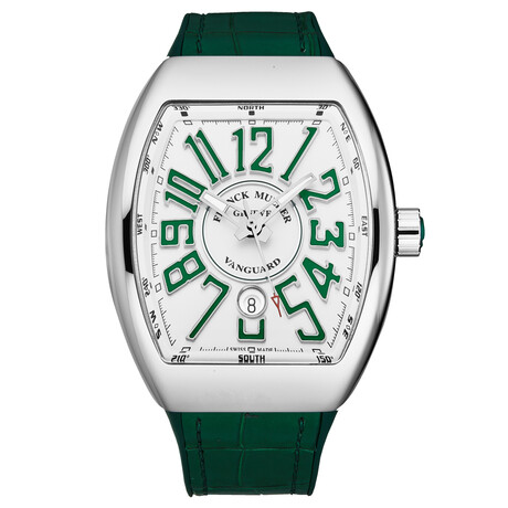 Franck Muller Vanguard Automatic // 45SCWHTWHTGRN