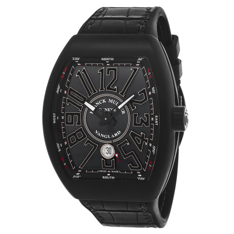 Franck Muller Vanguard Automatic // 45SCBLKBLKSIL