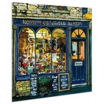 Spot IV Frameless Free Floating Tempered Art Glass Wall Art by EAD Art Coop