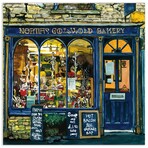 Spot IV Frameless Free Floating Tempered Art Glass Wall Art by EAD Art Coop