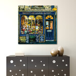 Spot IV Frameless Free Floating Tempered Art Glass Wall Art by EAD Art Coop