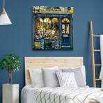 Spot IV Frameless Free Floating Tempered Art Glass Wall Art by EAD Art Coop