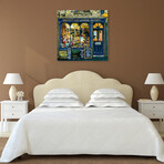 Spot IV Frameless Free Floating Tempered Art Glass Wall Art by EAD Art Coop