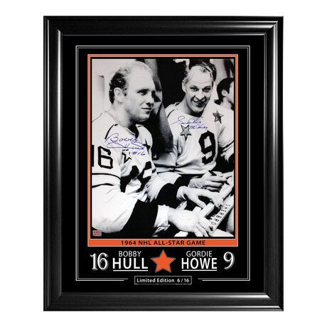 Gordie Howe & Bobby Hull // Signed 16x20 // Limited Edition of 16