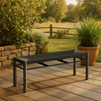 Iska Bench // Black