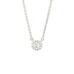 Tiffany & Co. // Platinum Soleste-Inspired Diamond Drop Necklace // 15.74" // Store Display