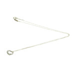 Tiffany & Co. // Sterling Silver Heart Curve Silhouette Pendant Necklace // 15.74" // Store Display