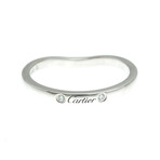 Cartier // Platinum Ballerina-Inspired Solitaire Ring // Ring Size: 6 // Store Display