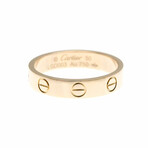 Cartier // 18k Rose Gold Mini Love Slim Ring // Ring Size: 5.25 // Store Display