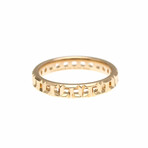 Tiffany & Co. // 18k Rose Gold T True Line Ring // Ring Size: 6.5 // Store Display