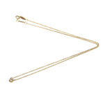 Tiffany & Co. // 18k Rose Gold Classic By The Yard Diamond Necklace // 15.94" // Store Display