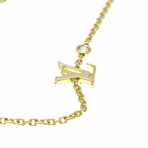 Louis Vuitton // 18k Yellow Gold Idylle Blossom Diamond Accent Bracelet // 5.9"-6.69" // Store Display