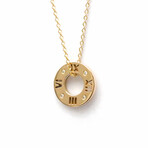 Tiffany & Co. // 18k Rose Gold Atlas Diamond Cut-Out Necklace // 16.14" // Store Display