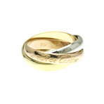 Cartier // 18k Rose Gold Trinity Three-Band Classic Ring // Ring Size: 4.75 // Store Display