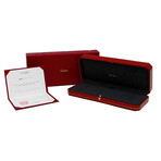 Cartier // 18k Rose Gold D’Amour Slimline Diamond Bracelet // 6.29"-7.08" // Store Display