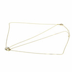 Cartier // 18k Rose Gold + 18k White Gold + 18k Yellow Gold Mini Trinity Link Necklace // 14.96"-16.14" // Store Display
