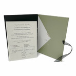 Van Cleef & Arpels // 18k Yellow Gold Sweet Butterflies Mother of Pearl Motif Pendant Necklace // 14.96"-15.74" // Store Display