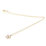 Tiffany & Co. // 18k Rose Gold Garden Bloom Diamond + Amethyst Pendant Necklace // 15.94" // Store Display