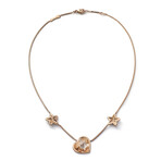 Baccarat Gold Vermeil Star of My Heart Pendant Necklace // 16" // Rose