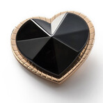 Baccarat Gold Vermeil Star of My Heart Pendant // Pendant Only // Black