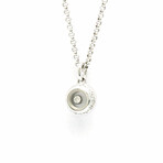 Chopard // 18k White Gold Miss Happy Floating Diamond Pendant Necklace // 15.35" // Store Display
