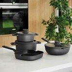 BergHOFF Leo Stone+ Nonstick Ceramic Grill Pan 10.25", Recycled
