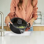 BergHOFF Leo Stone+ 5pc Nonstick Ceramic Cookware Set, Recycled