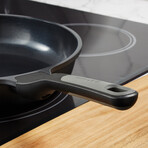 BergHOFF Leo Stone+ 2pc Nonstick Ceramic Fry Pan Set, Recycled