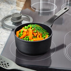 BergHOFF Leo Stone+ 5pc Nonstick Ceramic Cookware Set, Recycled