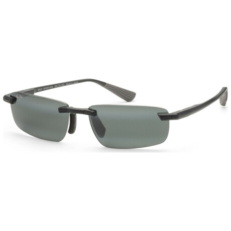 Maui Jim // Ilikou Men's MJ0630S-004 // Black + Neutral Gray Gradient